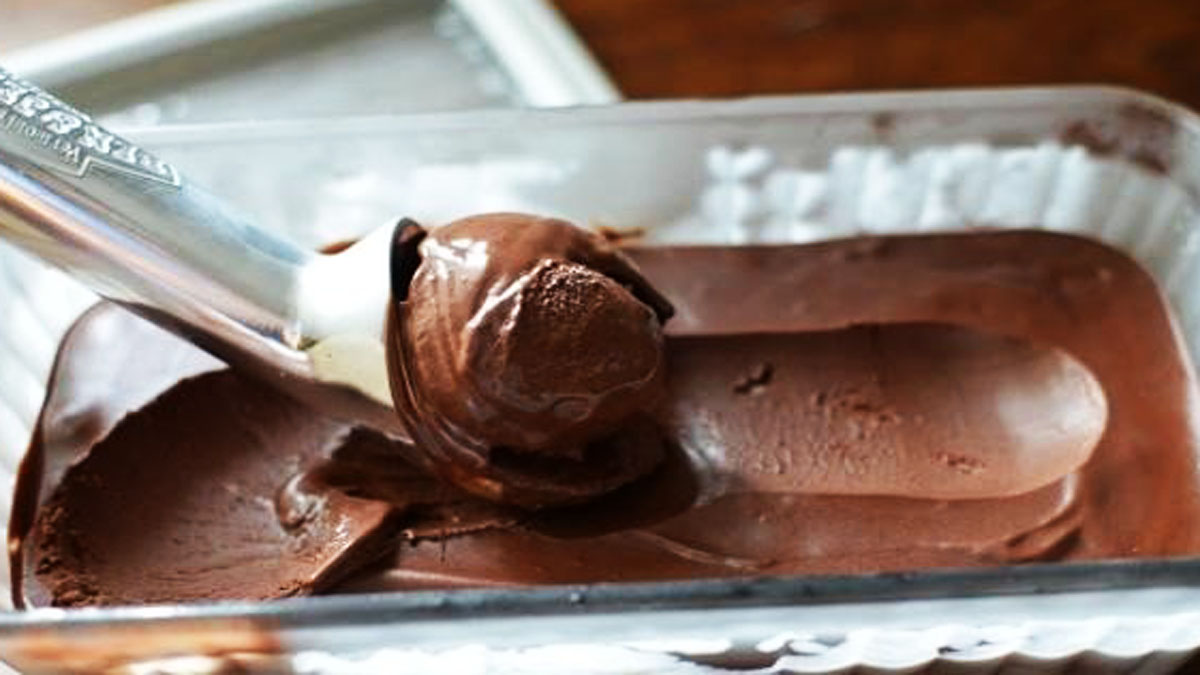 Домашнее шоколадное мороженое. Вкусное и простое!