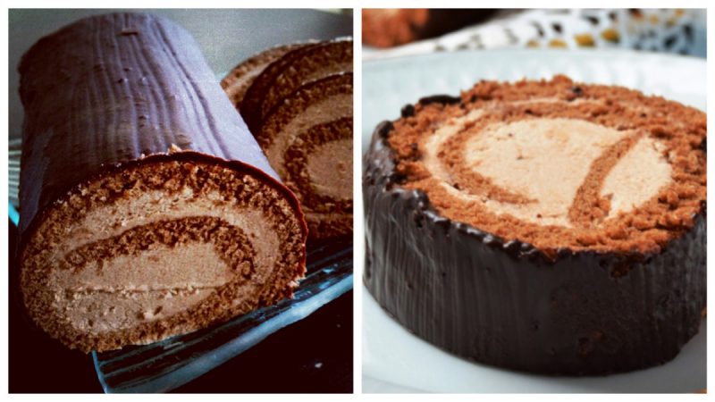 Рулет “Прага» — настоящее шоколадное удовольствие!