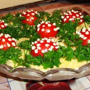 Салат “Лесная полянка”