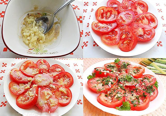 Маринованные помидоры за 30 минут