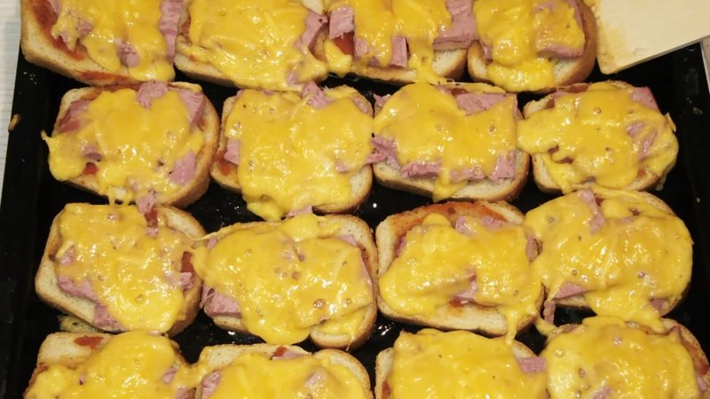 Быстрые горячие бутерброды