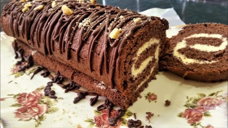 Шоколадный рулет