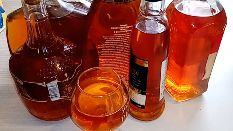 Коньяк в домашних условиях