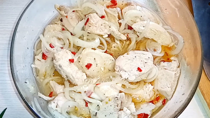 Закуска “Холодный шашлык”