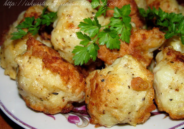 Жареная цветная капуста