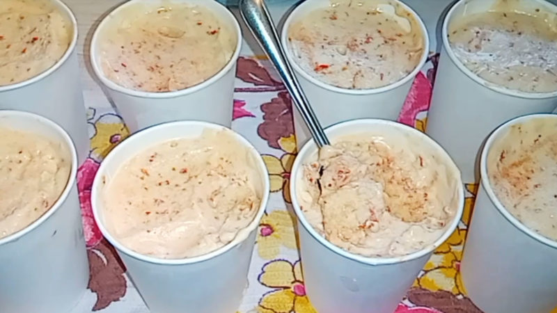 Мороженое без молока и сливок