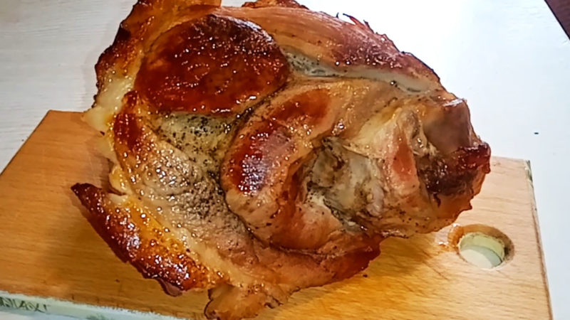 Рулька маринованная в пиве