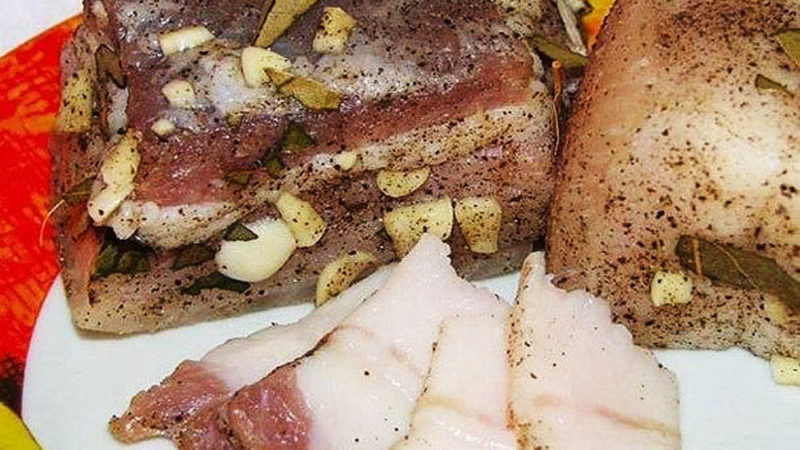 Самый правильный способ засолки сала