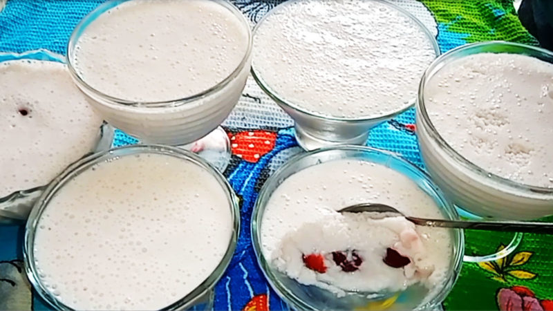 Десерт из йогурта, как мороженое