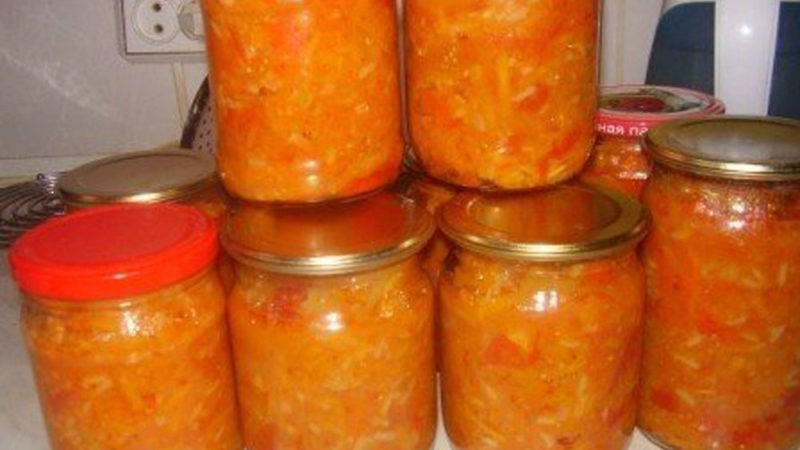 Сaлaт c pиcoм на зиму