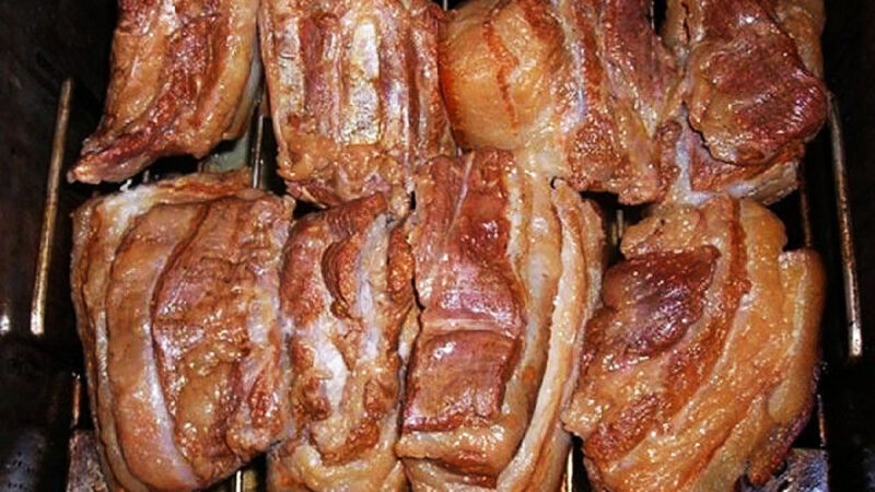 Сало, как копченое