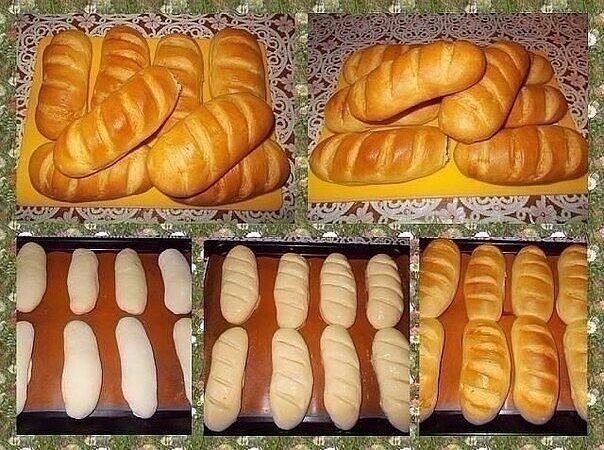 Вкусные домашние батоны
