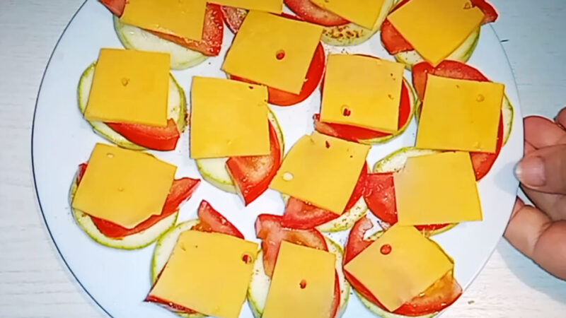 Кабачки в микроволновке