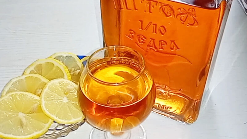 Коньяк на дубовой щепе