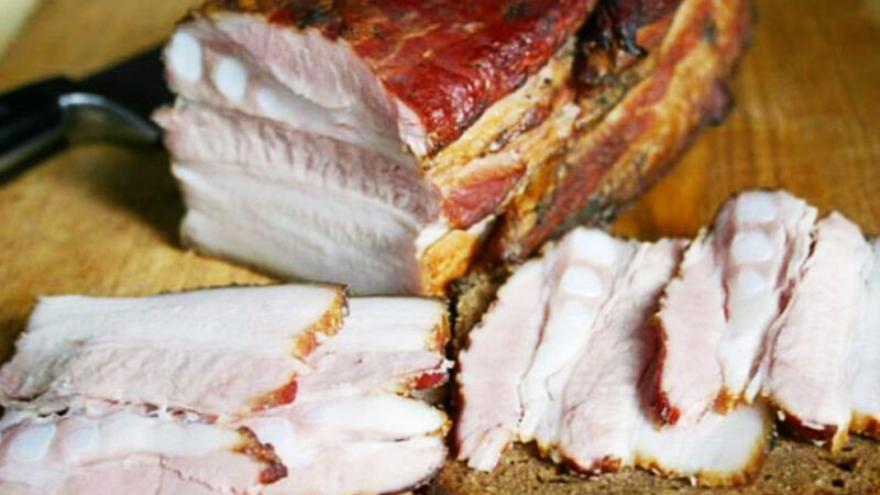 Сало горячего засола