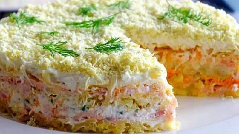 Самый праздничный салат