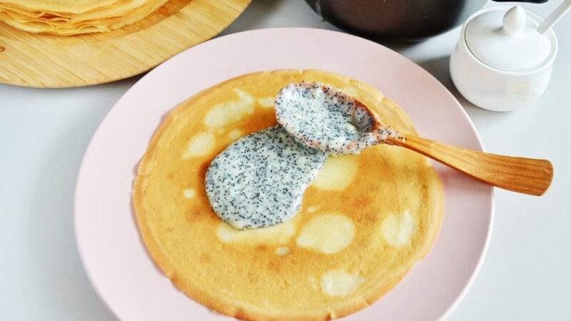 Торт «Маковка» из блинов