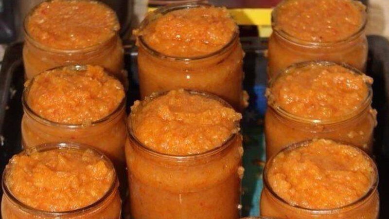 Кабачковая икра с майонезом