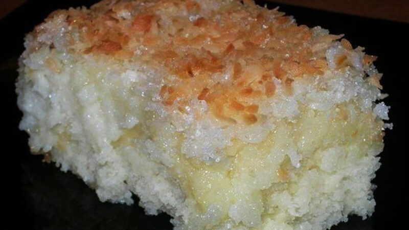 Изумительный кокосовый пирог