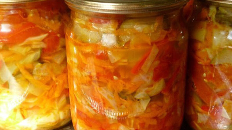 Салат на зиму за 2 минуты👍