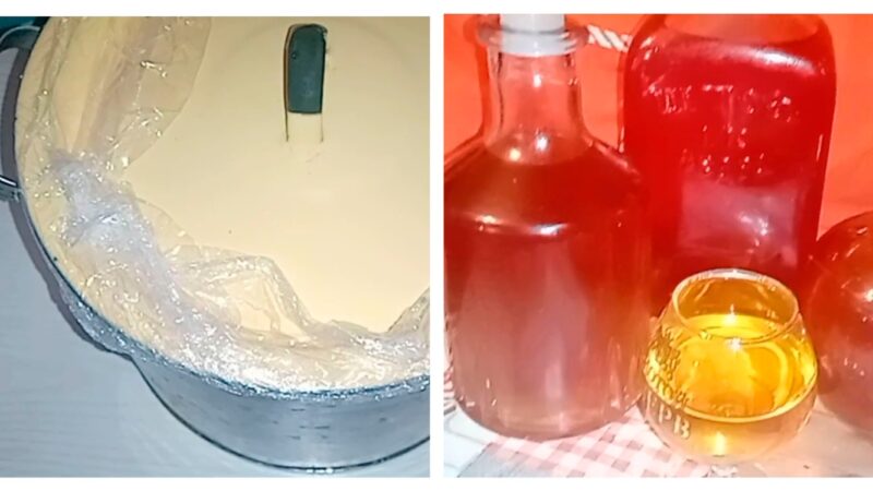 Домашний коньяк в кастрюле