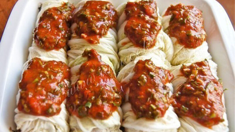 Голубцы из пекинской капусты