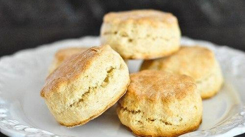 Медовые коржики на кефире