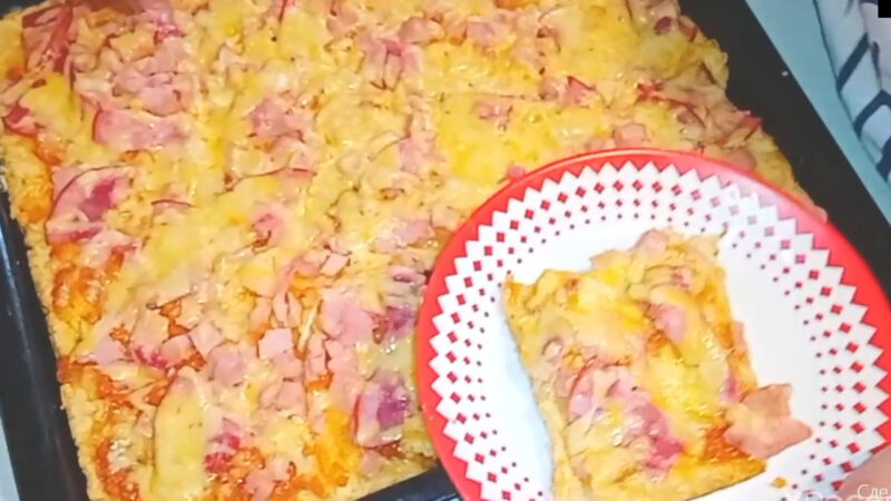 Пицца на кефире🍕🍕🍕