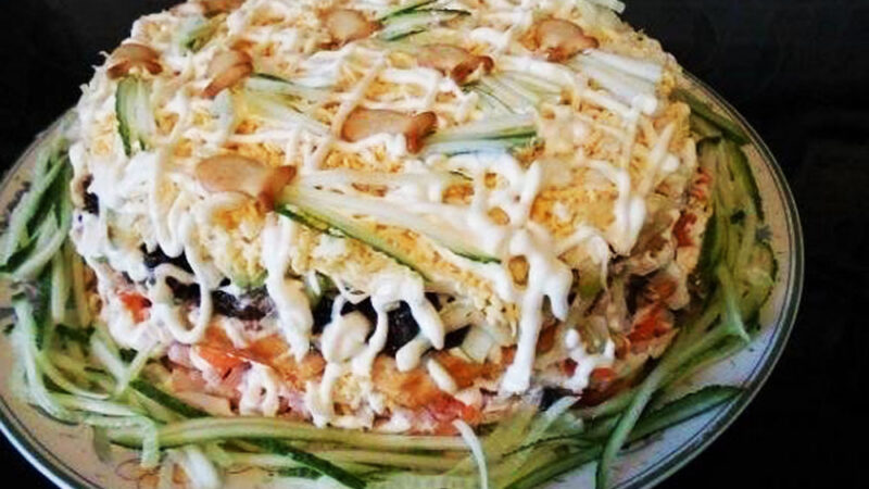 Салат “Вкусняшка”