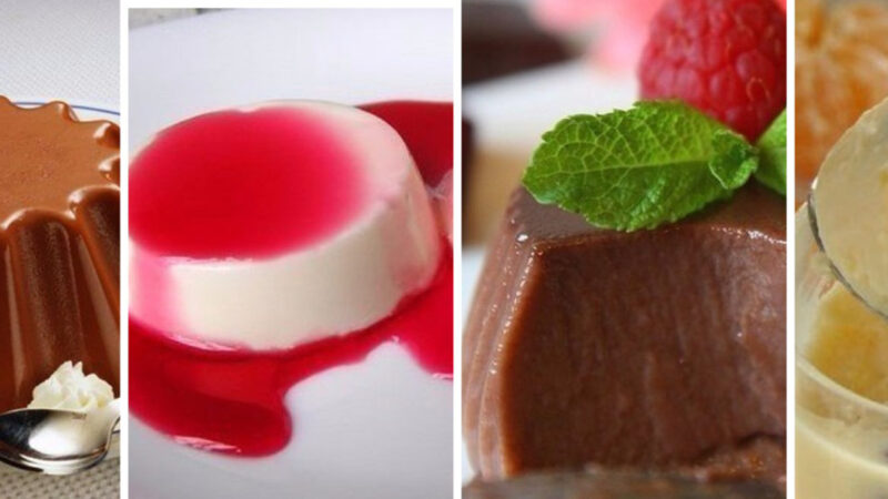 Рецепты молочных желе и муссов