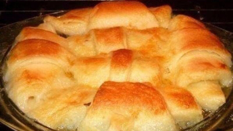 Слойки с яблоками🍏🍏🍏