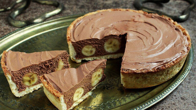 Вкуснейший торт с бананами и шоколадным муссом