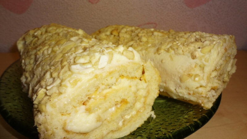 Быстрый и вкусный рулет