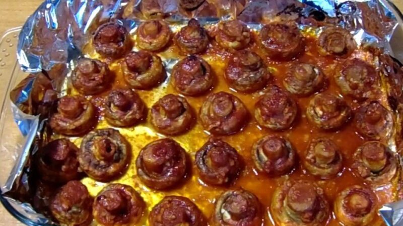 Закуска из шампиньонов