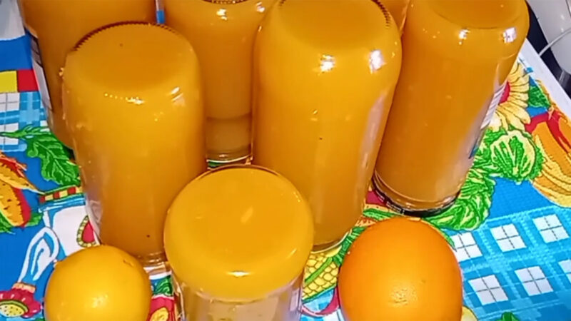 Сок-пюре из тыквы