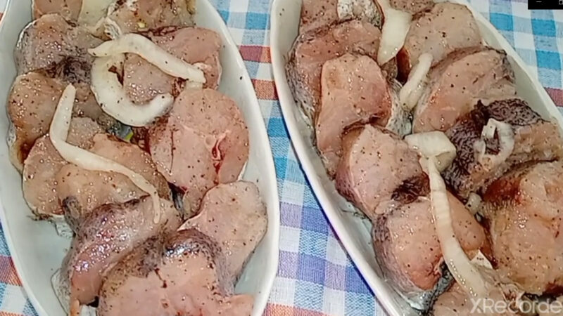 Маринованный хек