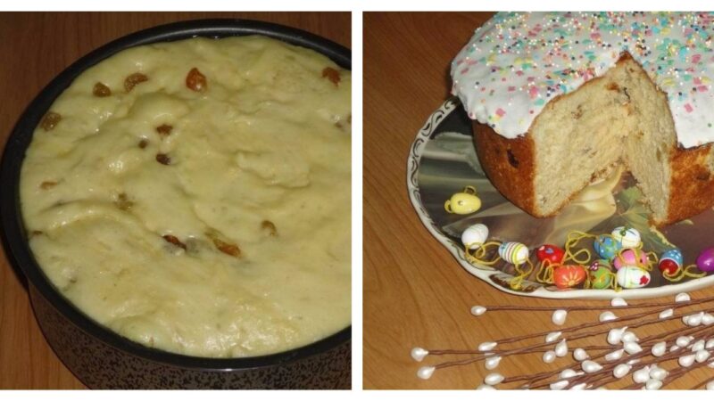 Пасхальный кулич🌼