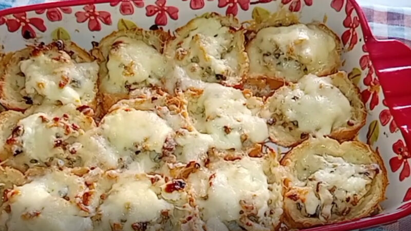 Гнездышки из минтая