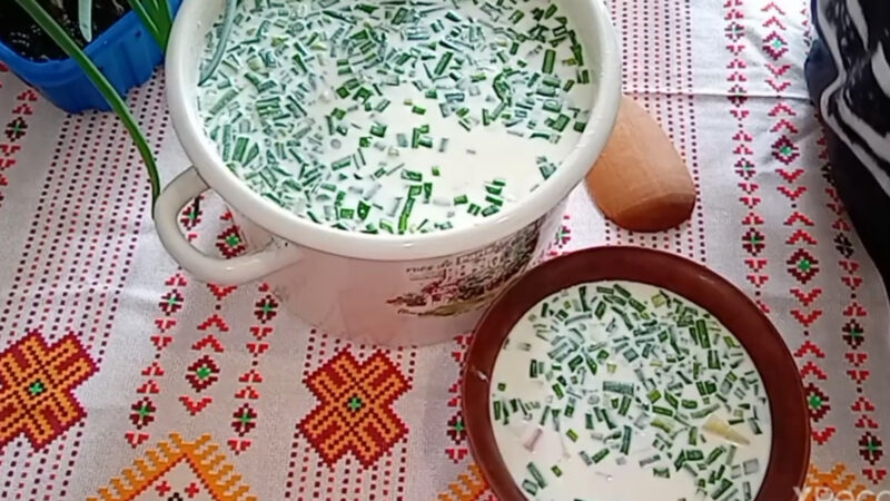 Ранняя окрошка