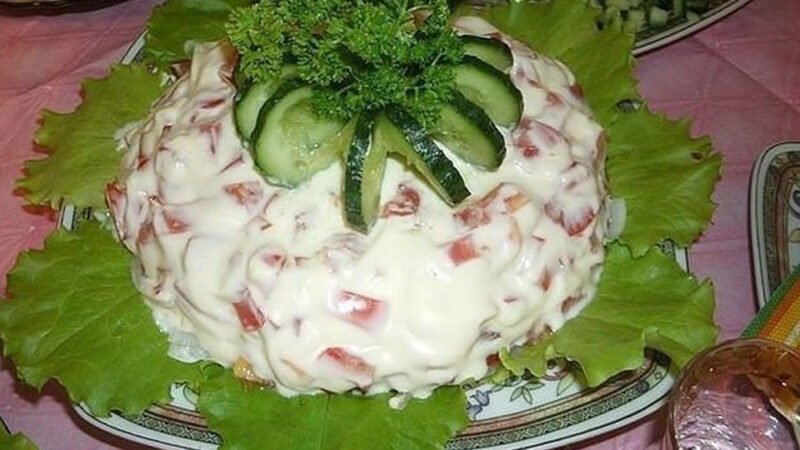 Салат «Мужские слёзы»