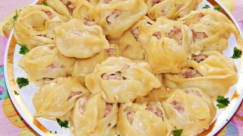 Манты в мультиварке