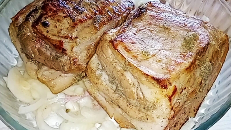 Запеченный подчеревок, вкуснее мяса