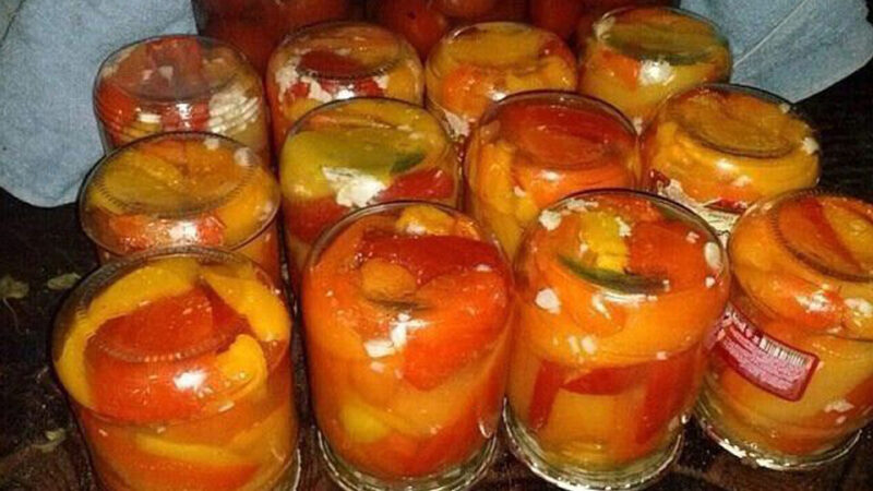 Вкусный маринованный перец