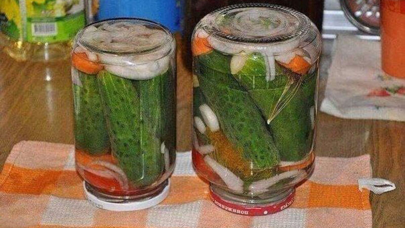 Маринованные огурчики “Болгария отдыхает” 