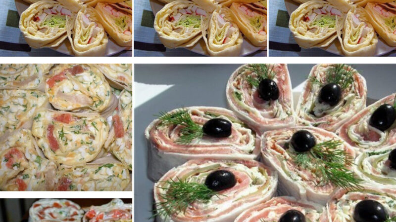 ЗАКУСКИ ИЗ ЛАВАША