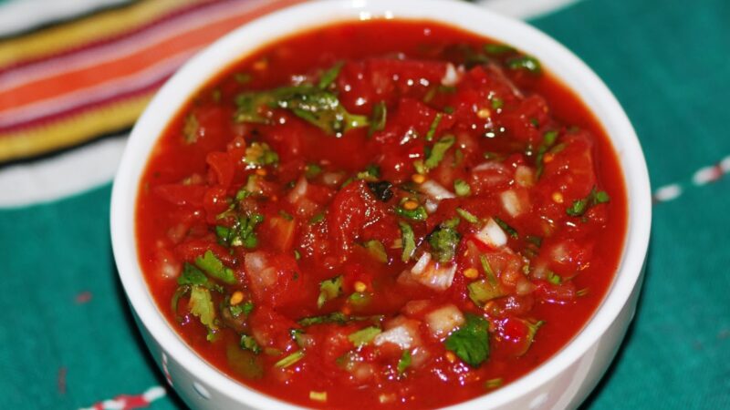 Мексиканский острый овощной соус «Сальса»