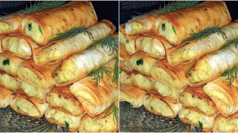 Закуска из лаваша