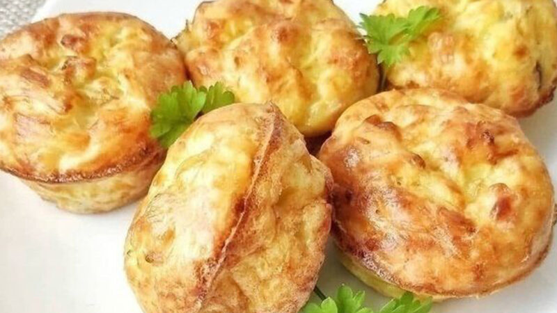 Кексики из кабачков. Невероятно вкусные, рекомендую попробовать!