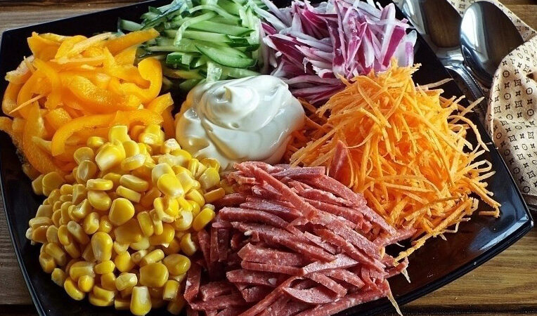 Салат ОГНИ ПАРИЖА