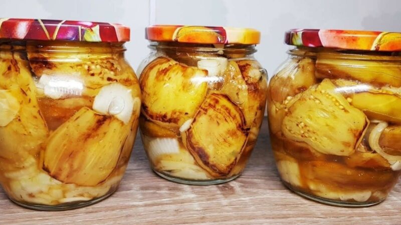 Баклажаны🍆 на зиму со вкусом шашлыка